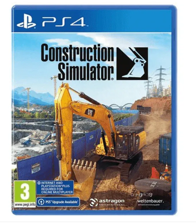 GameRaid Video Game Construction Simulator PS4