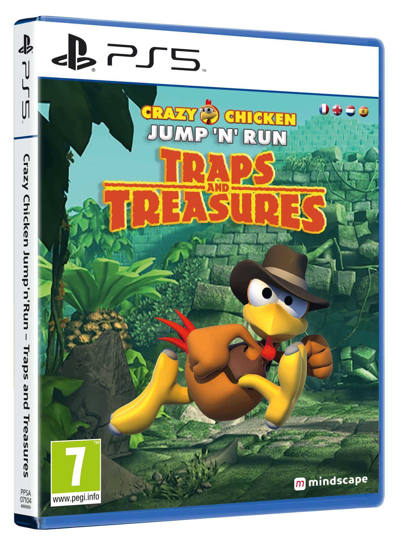 GameRaid Video Game Crazy Chicken Traps And Treasures PS5