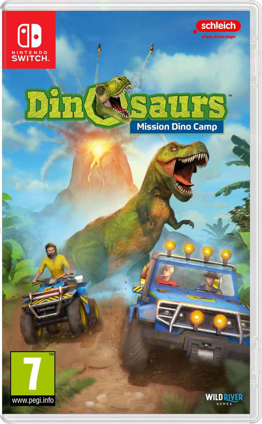 GameRaid Video Game Dinosaurs Mission Dino Camp Nintendo Switch