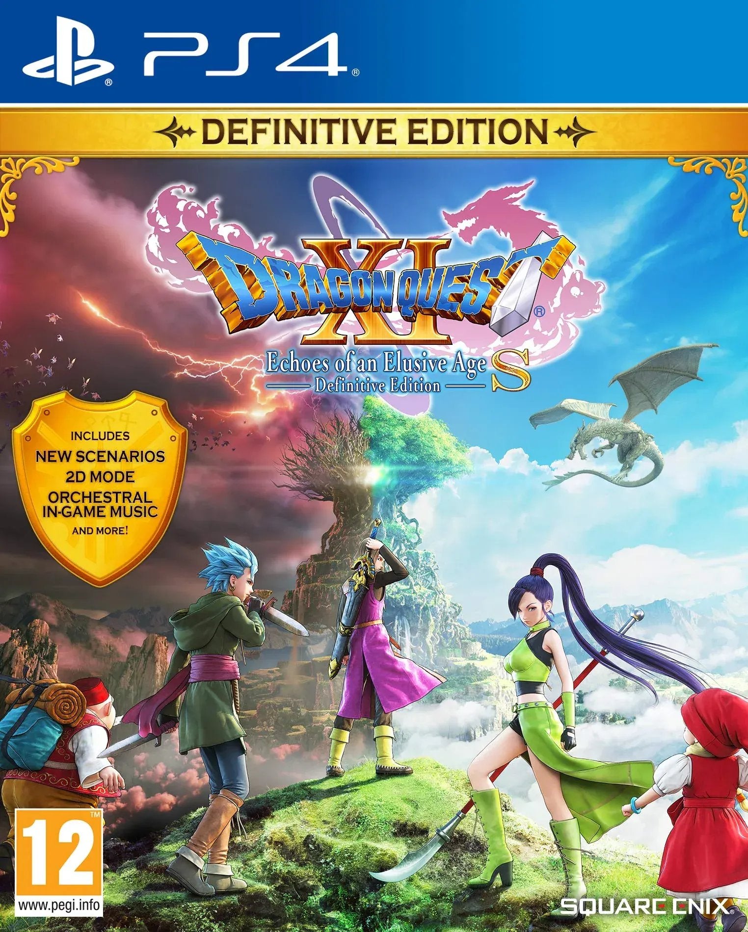 GameRaid Video Game Dragon Quest XI S: Echoes Of An Elusive Age Definitive Edition PS4