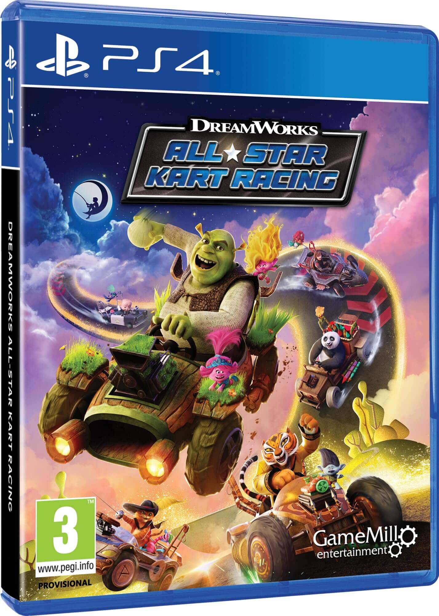 GameRaid Video Game Dreamworks All-Star Kart Racing PS4