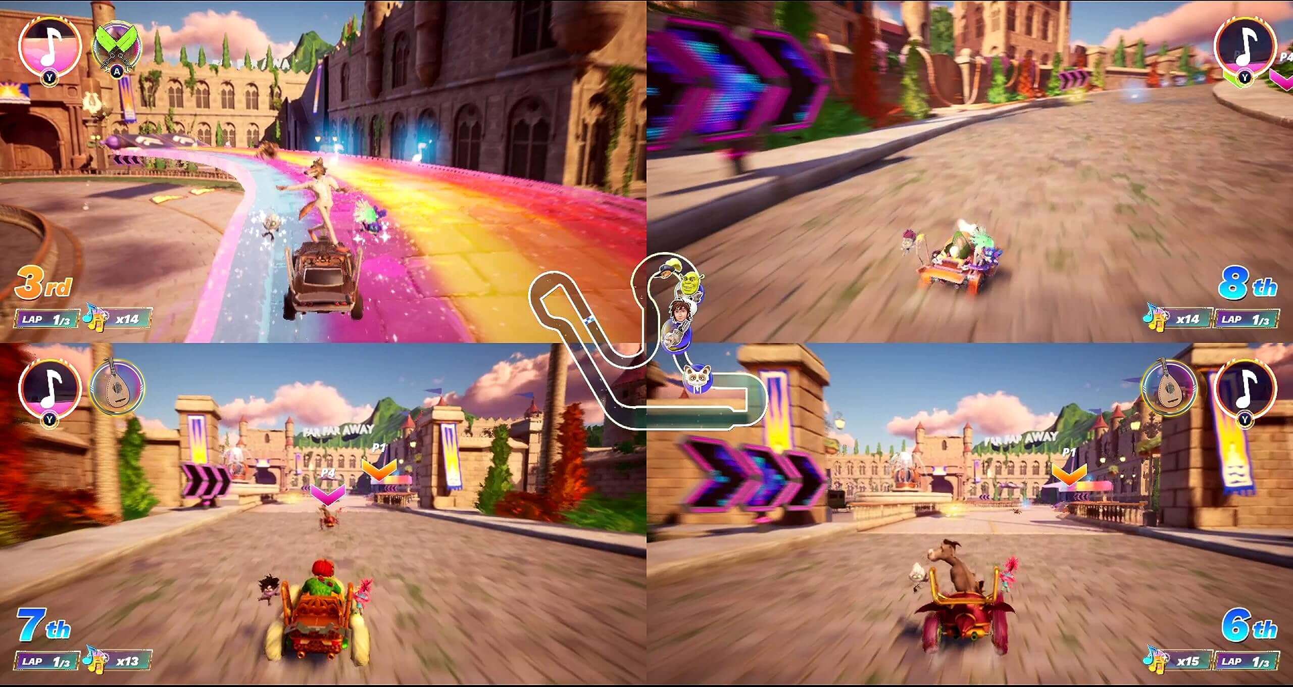 GameRaid Video Game Dreamworks All-Star Kart Racing PS4