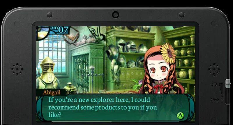 GameRaid Video Game Etrian Odyssey 2 Untold The Fafnir Knight Nintendo 3DS