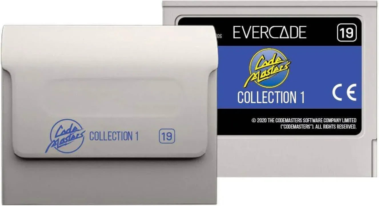 GameRaid Video Game Evercade Codemasters Cartridge 1 Electronic Games No 19