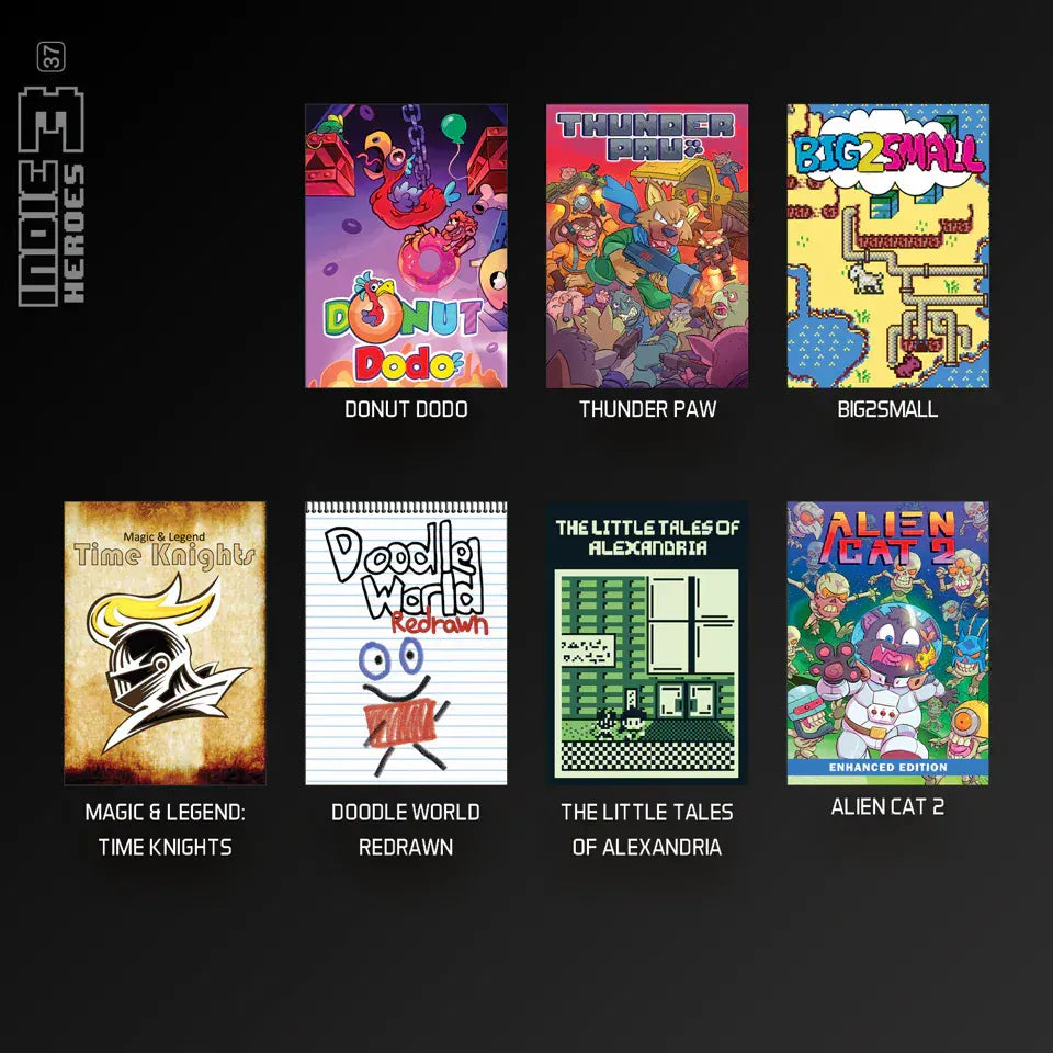 GameRaid Video Game Evercade Indie Heroes Collection 3 – BLAZE Cartridge