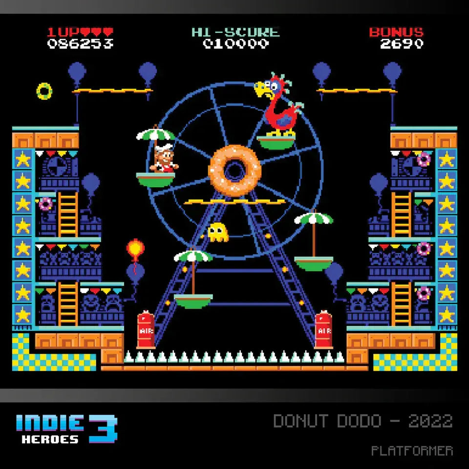 GameRaid Video Game Evercade Indie Heroes Collection 3 – BLAZE Cartridge