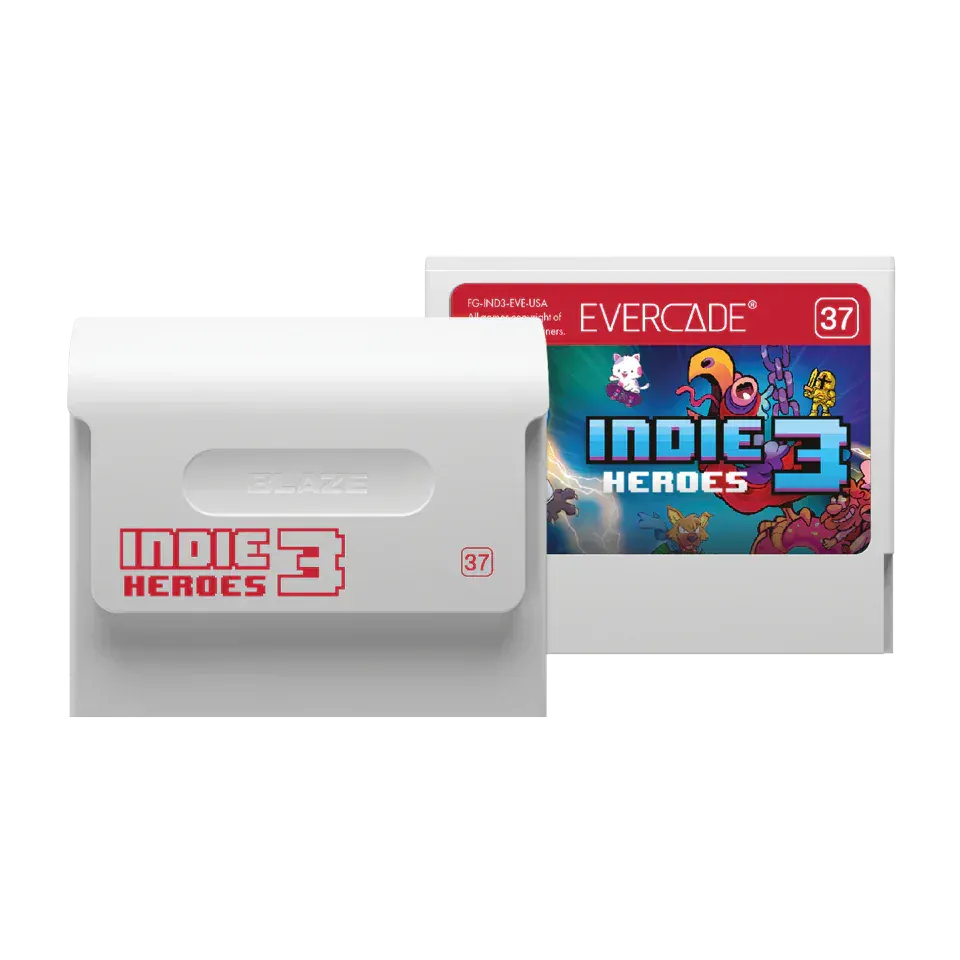 GameRaid Video Game Evercade Indie Heroes Collection 3 – BLAZE Cartridge