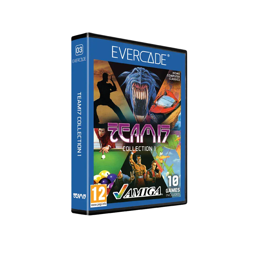 GameRaid Video Game Evercade Team 17 Amiga Collection 1 – BLAZE Cartridge