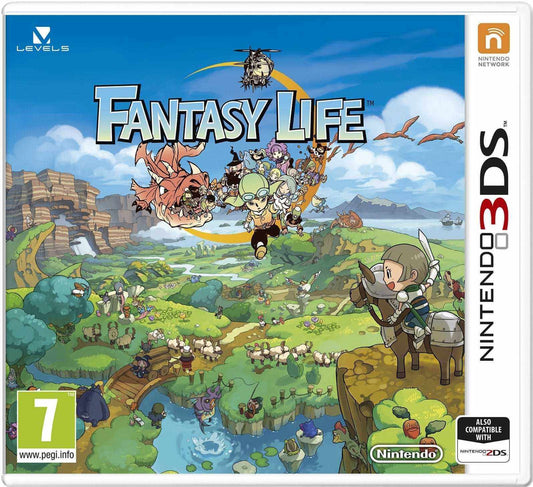 GameRaid Video Game Fantasy Life Nintendo 3DS