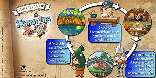 GameRaid Video Game Fantasy Life Nintendo 3DS