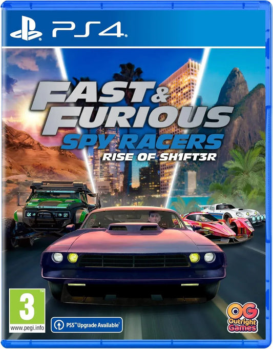 GameRaid Video Game Fast & Furious Spy Racers Rise of Shif3rS Shifters PS4