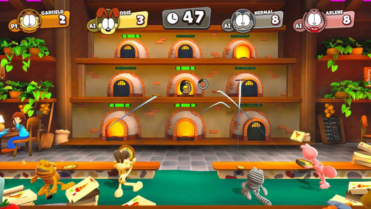GameRaid Video Game Garfield Lasagna Party Nintendo Switch