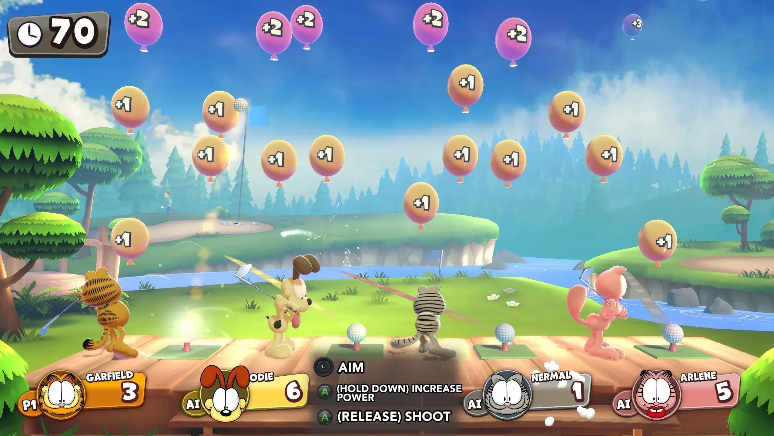 GameRaid Video Game Garfield Lasagna Party Nintendo Switch