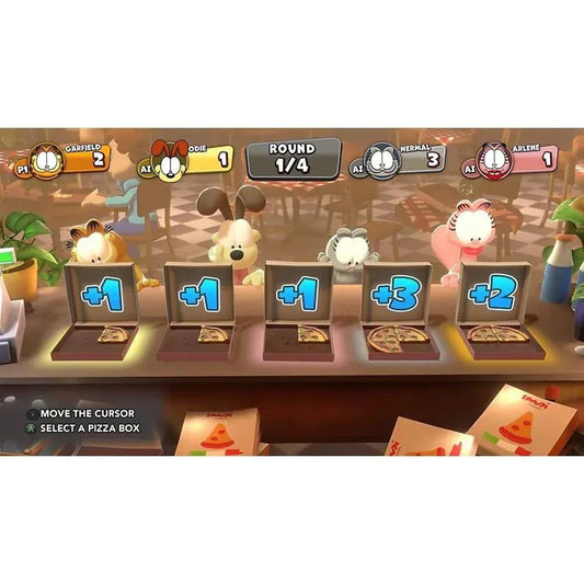 GameRaid Video Game Garfield Lasagna Party Nintendo Switch