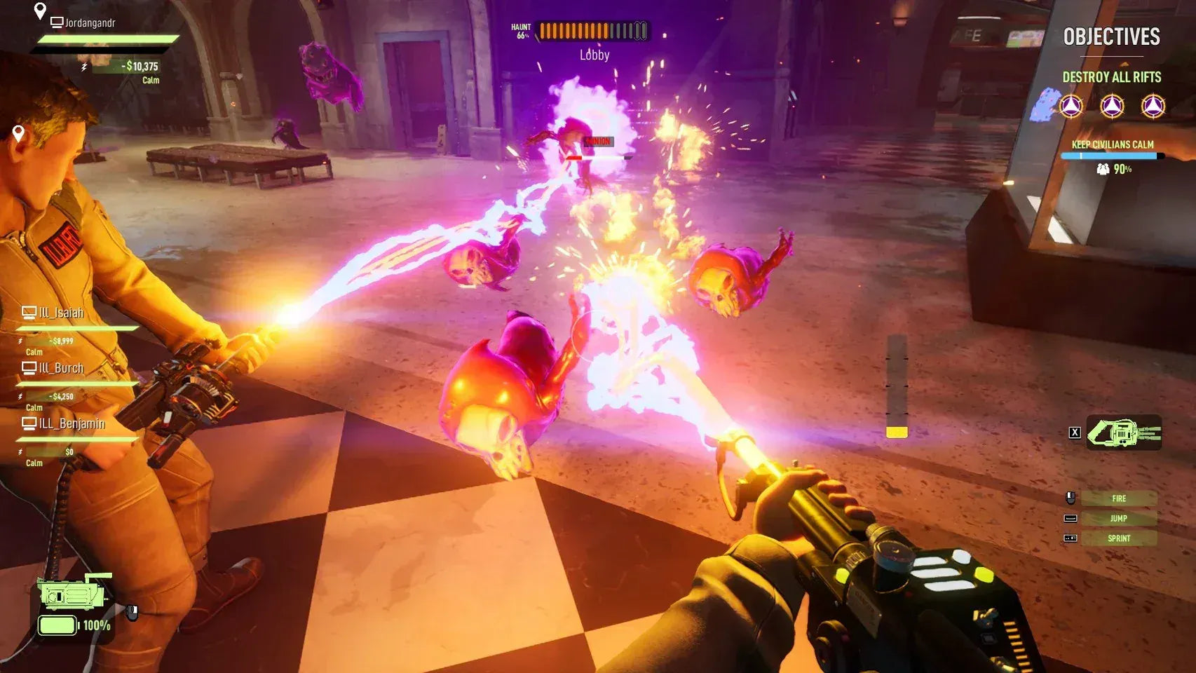 GameRaid Video Game Ghostbusters Spirits Unleashed - PS5