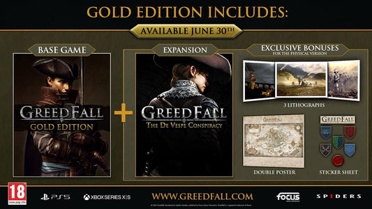 GameRaid Video Game Greedfall: Gold Edition PS5