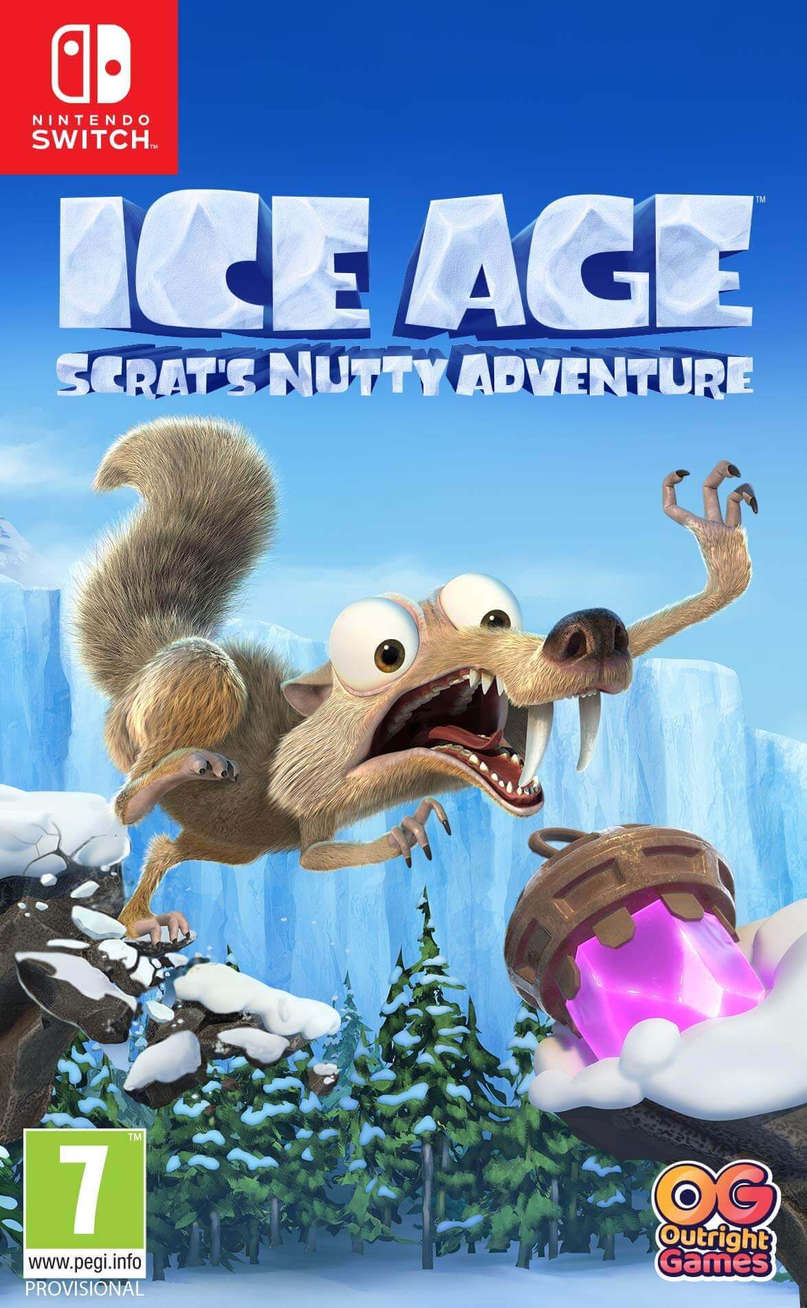 GameRaid Video Game Ice Age Scrat's Nutty Adventure Nintendo Switch