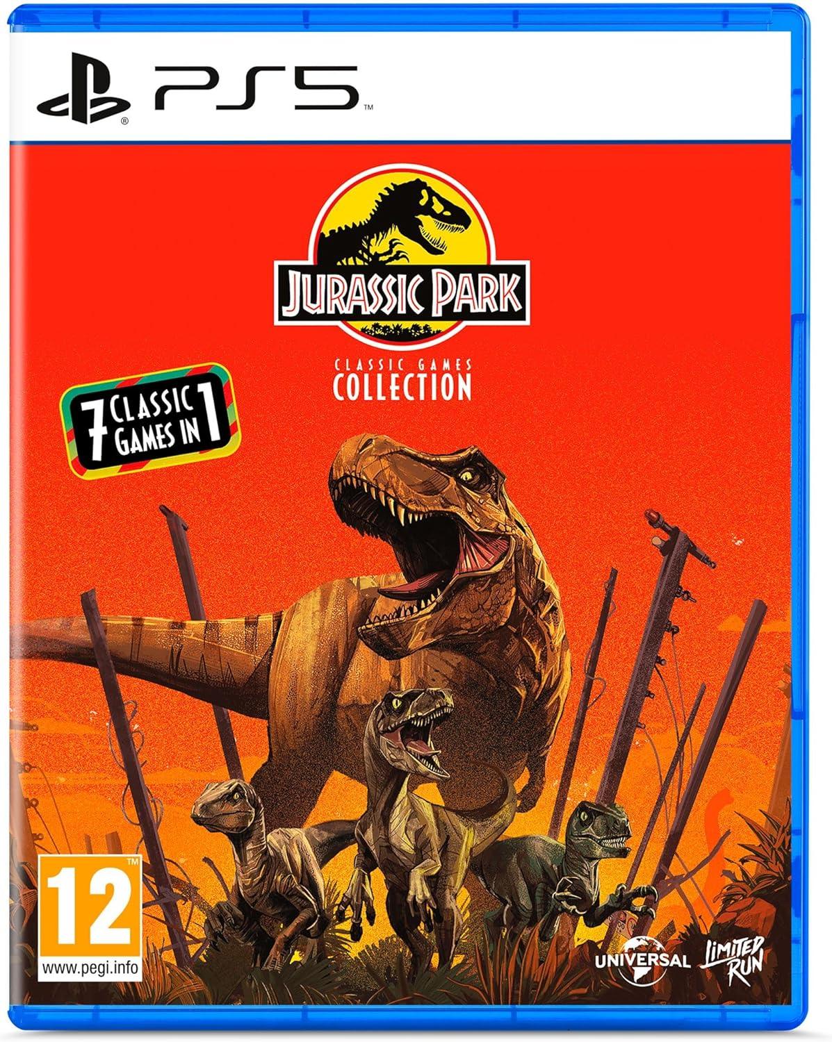 GameRaid Video Game Jurassic Park Classic Games Collection – PS5