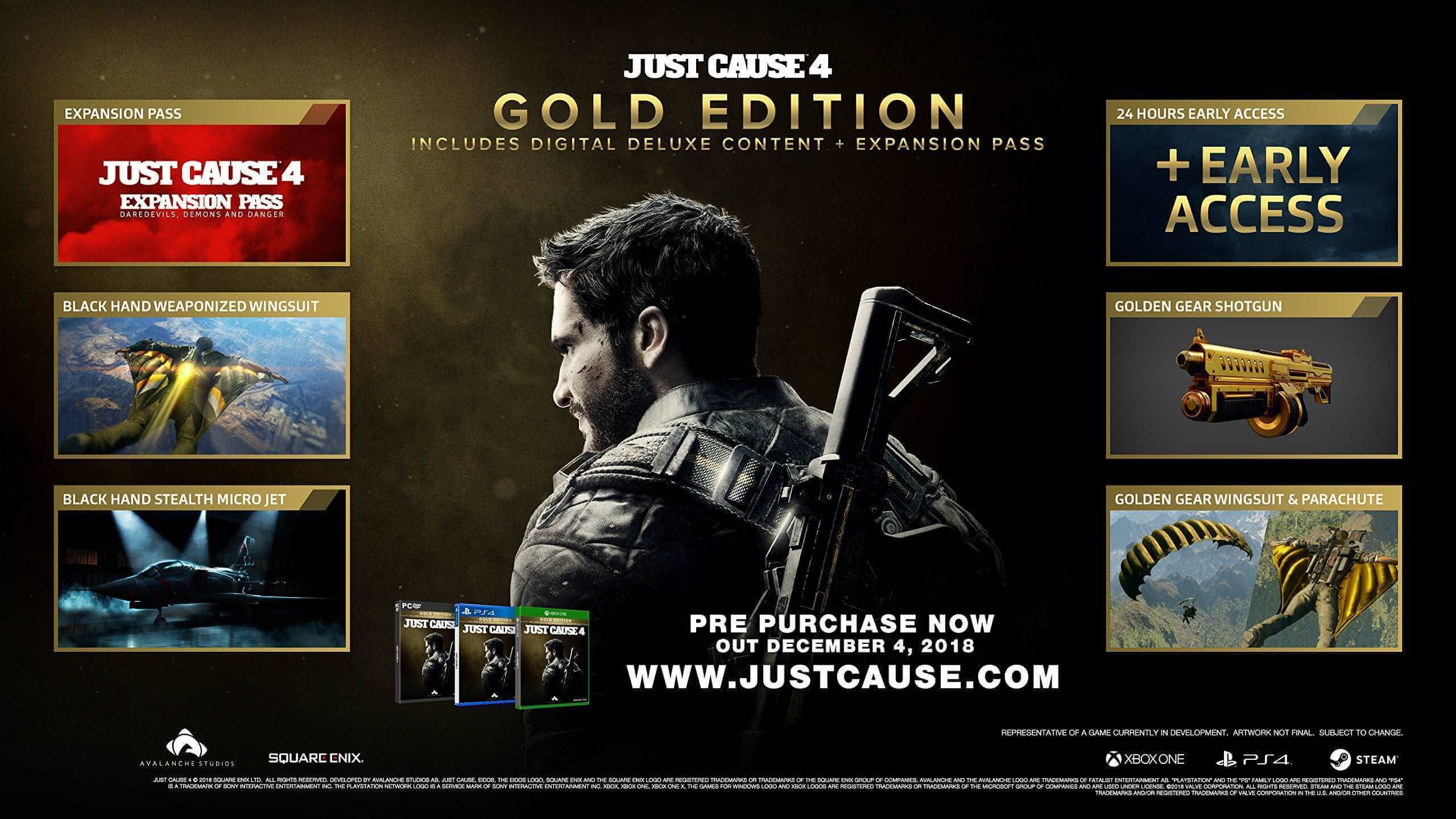 GameRaid Video Game Just Cause 4 Gold Edition Xbox One