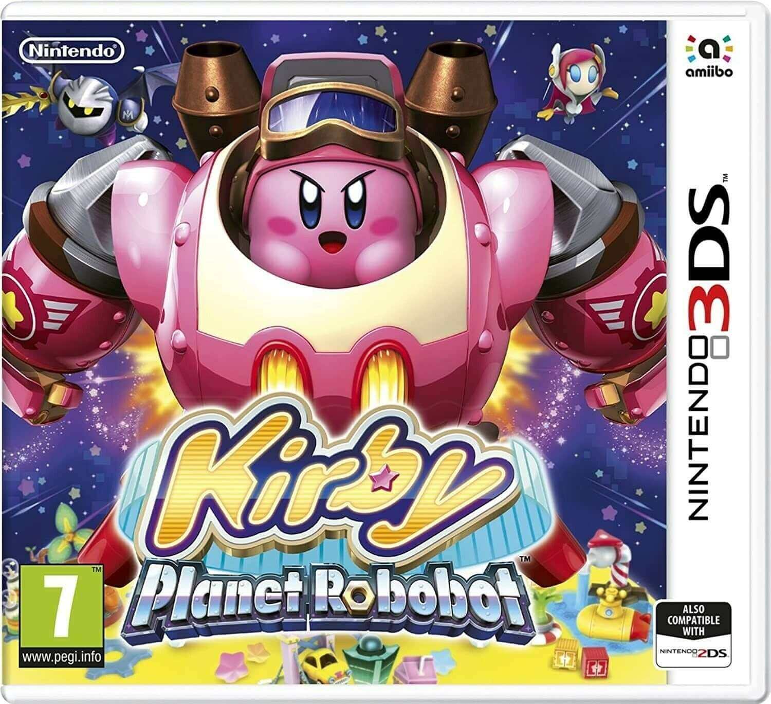 GameRaid Video Game Kirby Planet Robobot Nintendo 2DS 3DS XL