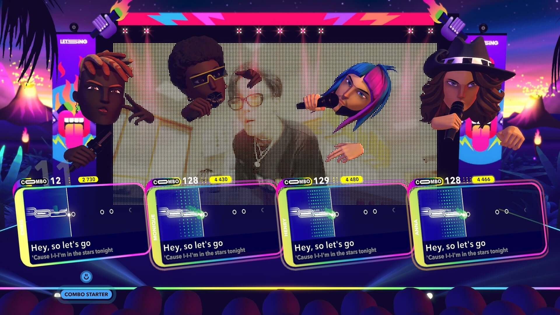GameRaid Video Game Let's Sing 2024 + 2 Mics Bundle Nintendo Switch
