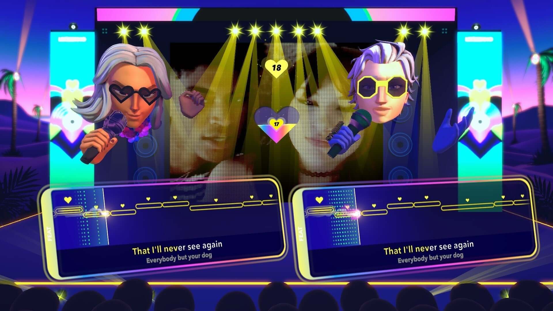 GameRaid Video Game Let's Sing 2024 + 2 Mics PS4