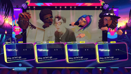 GameRaid Video Game Let's Sing 2024 + 2 Mics PS4