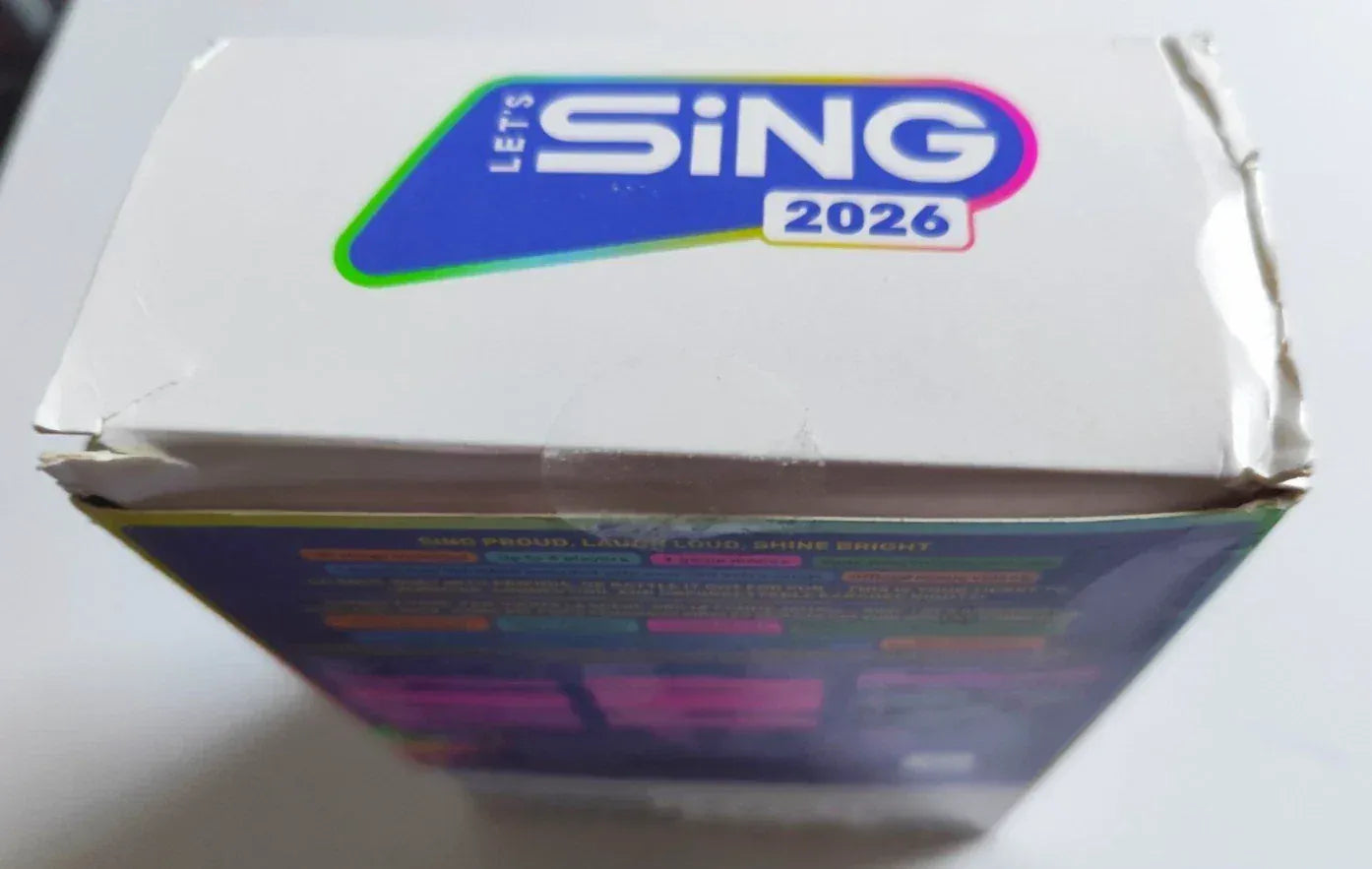 GameRaid Video Game Let’s Sing 2026 – 2-Mic Edition (Nintendo Switch) BOX DAMAGED