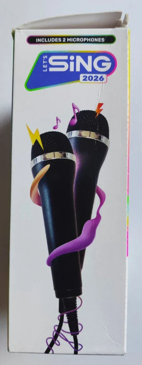 GameRaid Video Game Let’s Sing 2026 – 2-Mic Edition (Nintendo Switch) BOX DAMAGED
