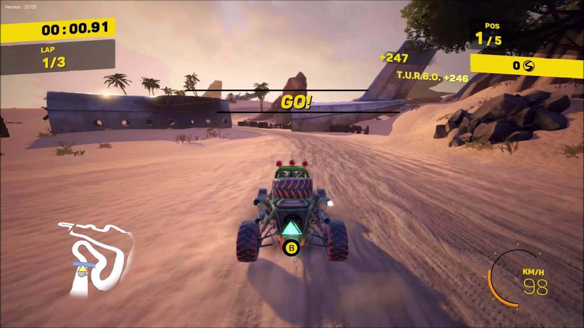 GameRaid Video Game Maximum Games Off Road Racing PS4