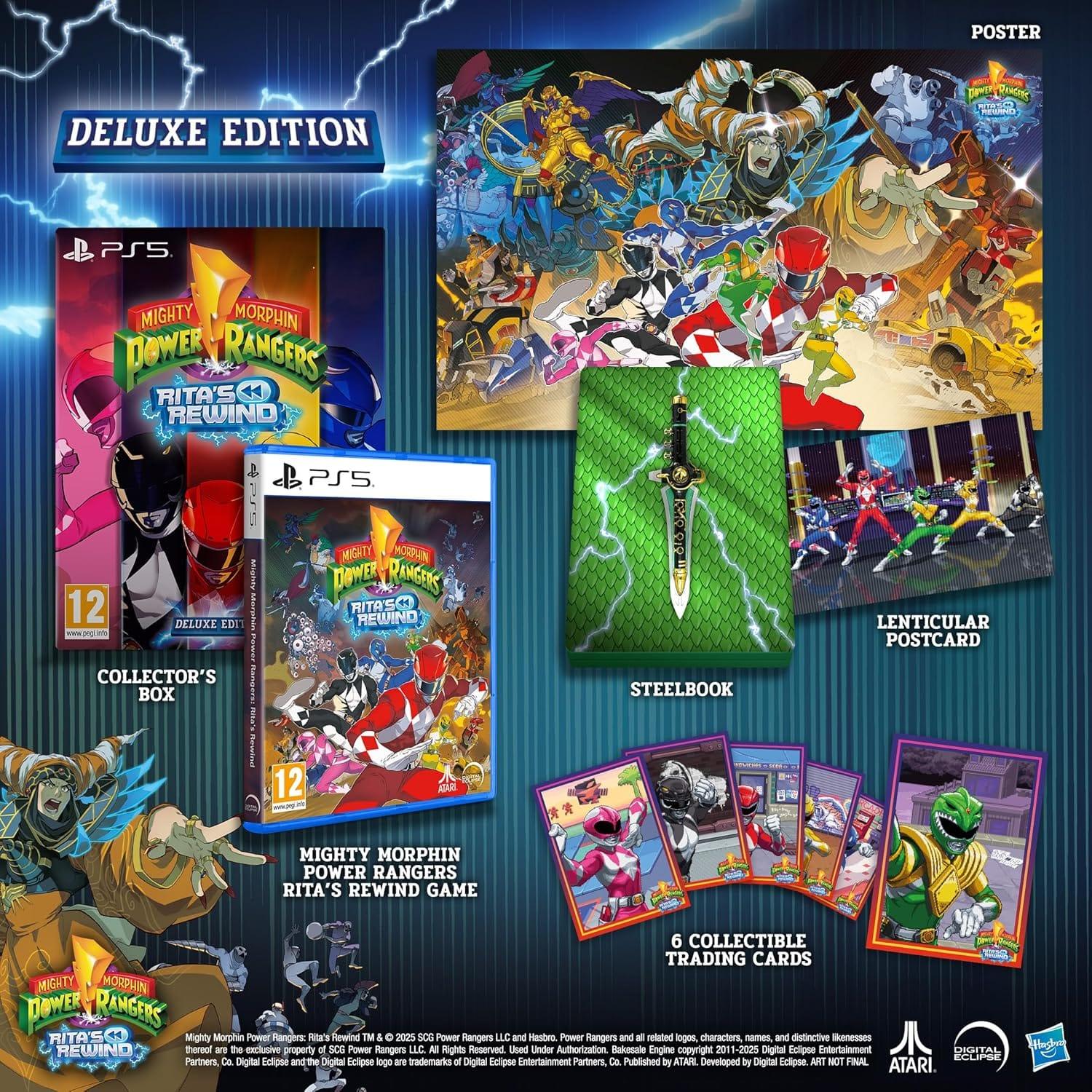 GameRaid Video Game Mighty Morphin Power Rangers: Rita’s Rewind – Deluxe Edition – PlayStation 5