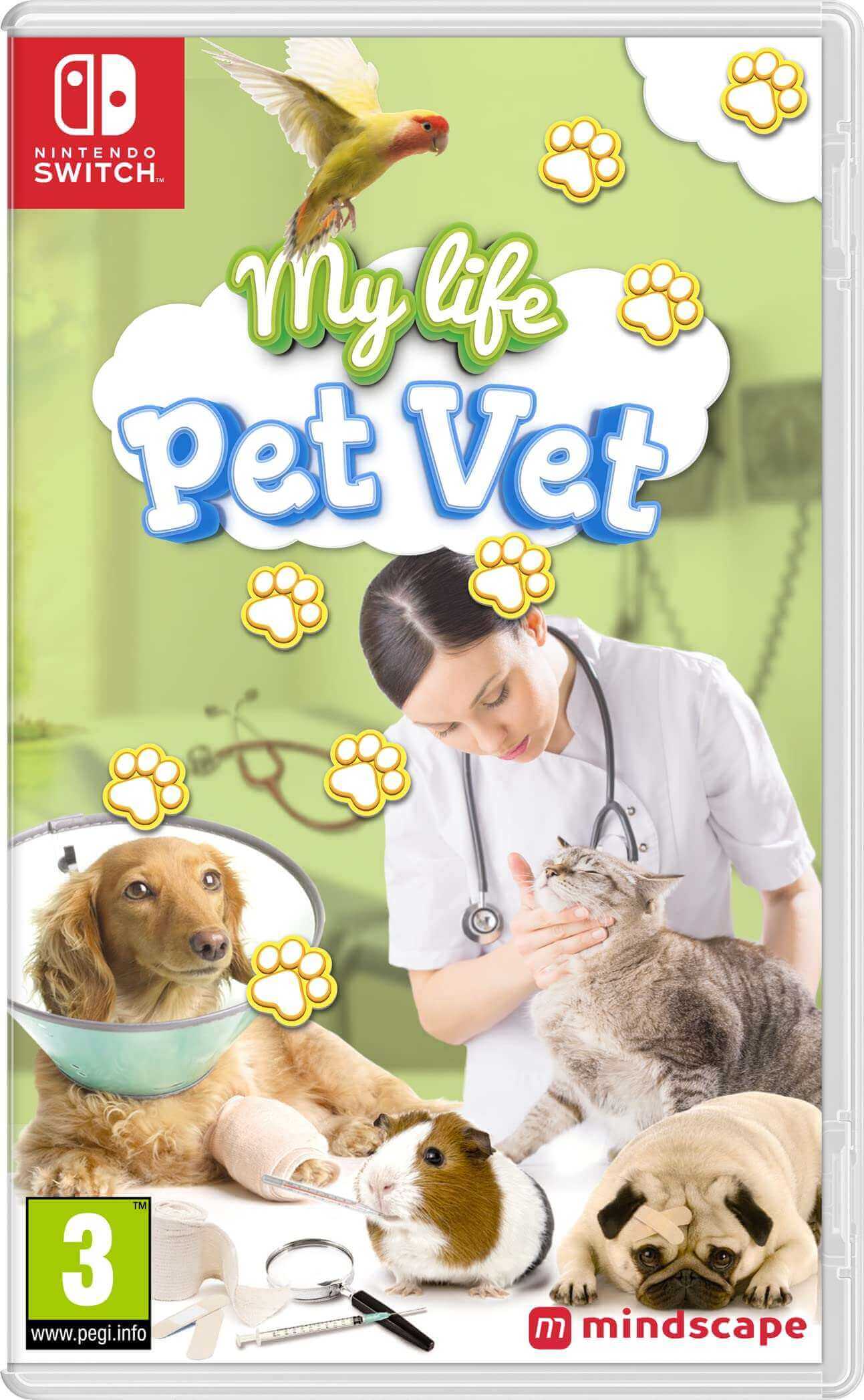 GameRaid Video Game My Life Pet Vet Nintendo Switch