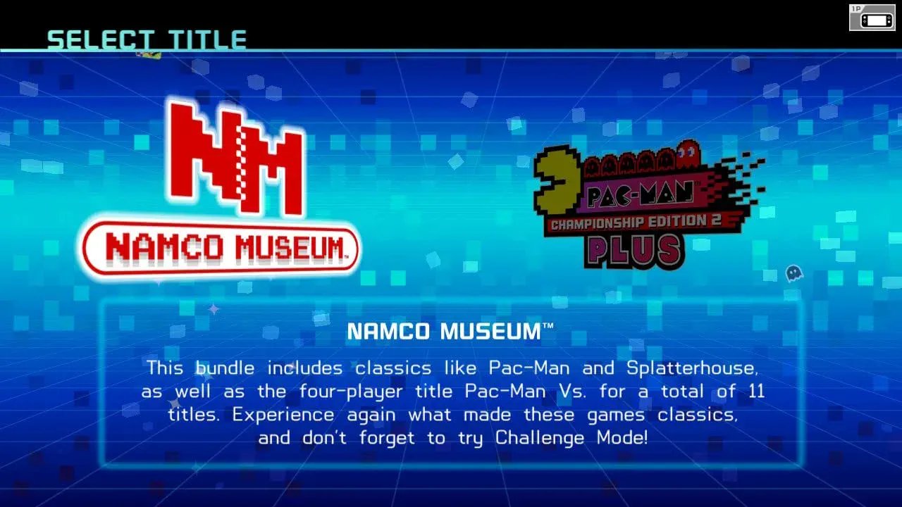 GameRaid Video Game Namco Museum Arcade Pac Nintendo Switch