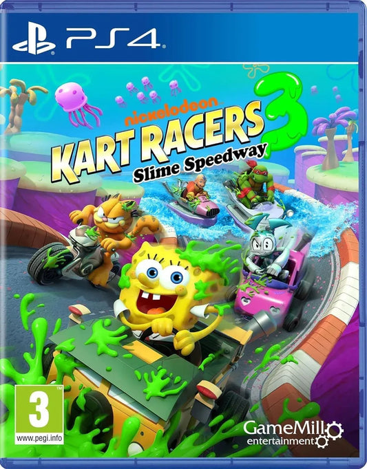 GameRaid Video Game Nickelodeon Kart Racers 3: Slime Speedway ( PlayStation 4)
