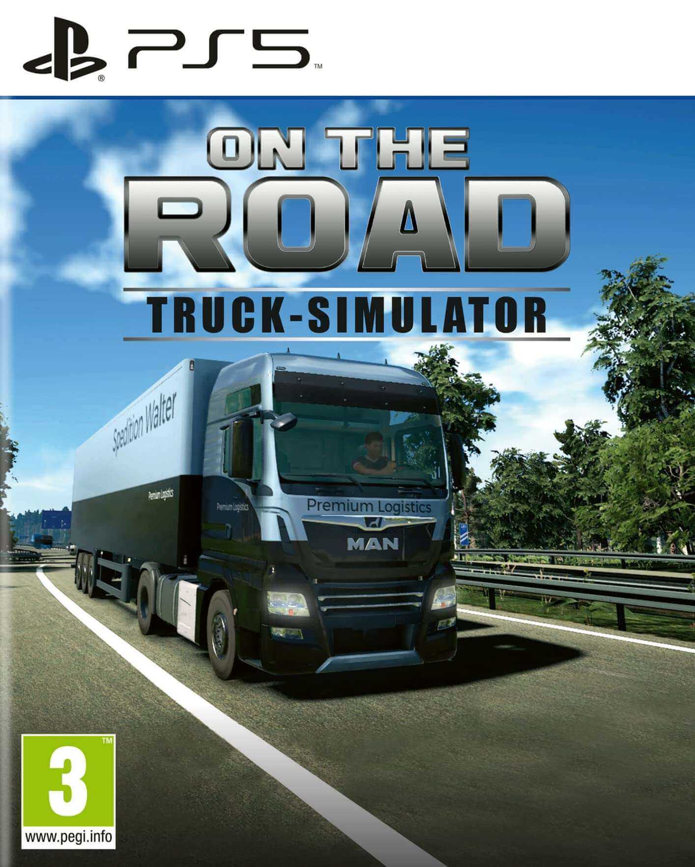 GameRaid Video Game On the Road - Truck Simulator PS5