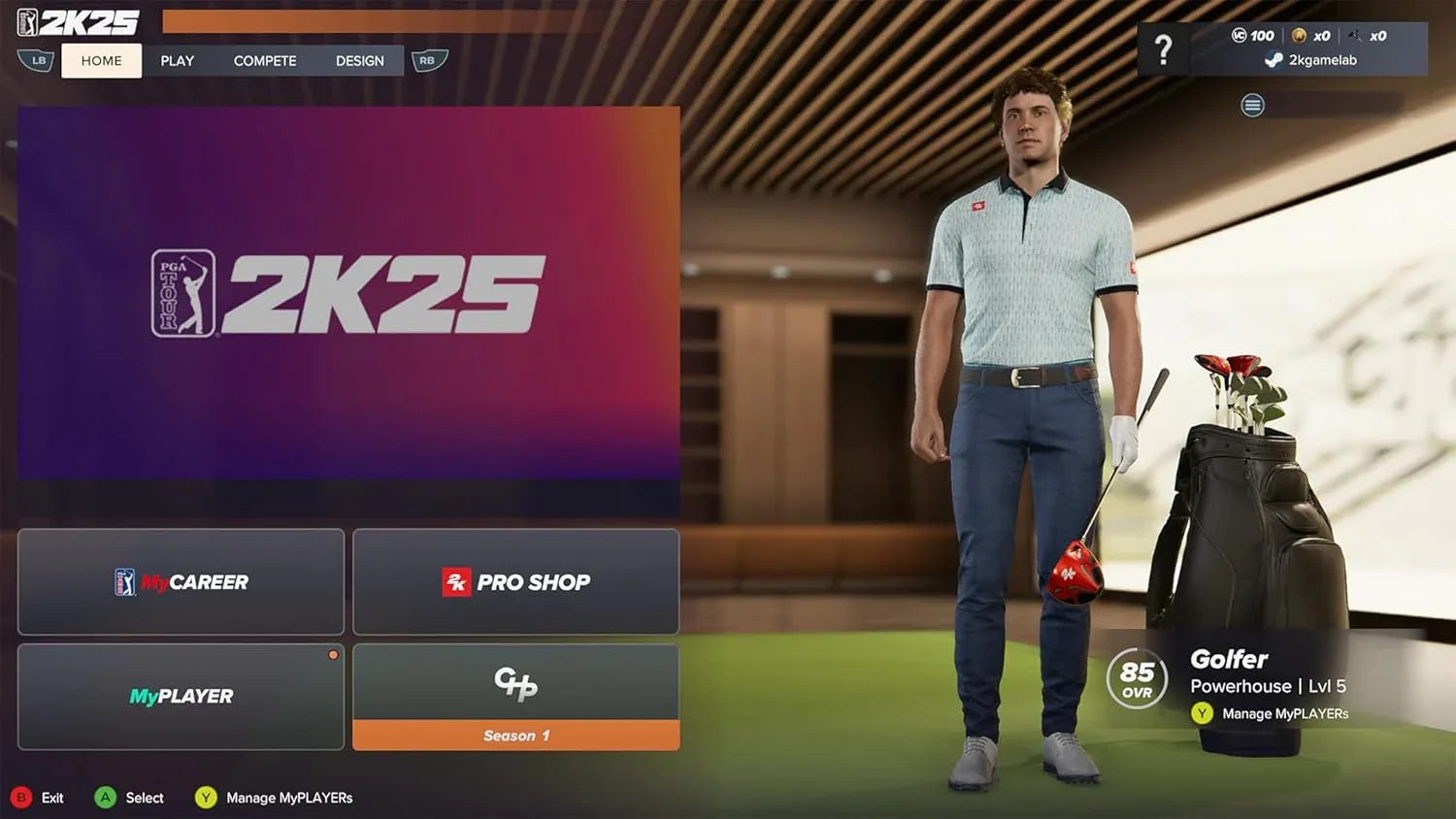 GameRaid Video Game PGA TOUR 2K25 – Standard Edition (PS5)