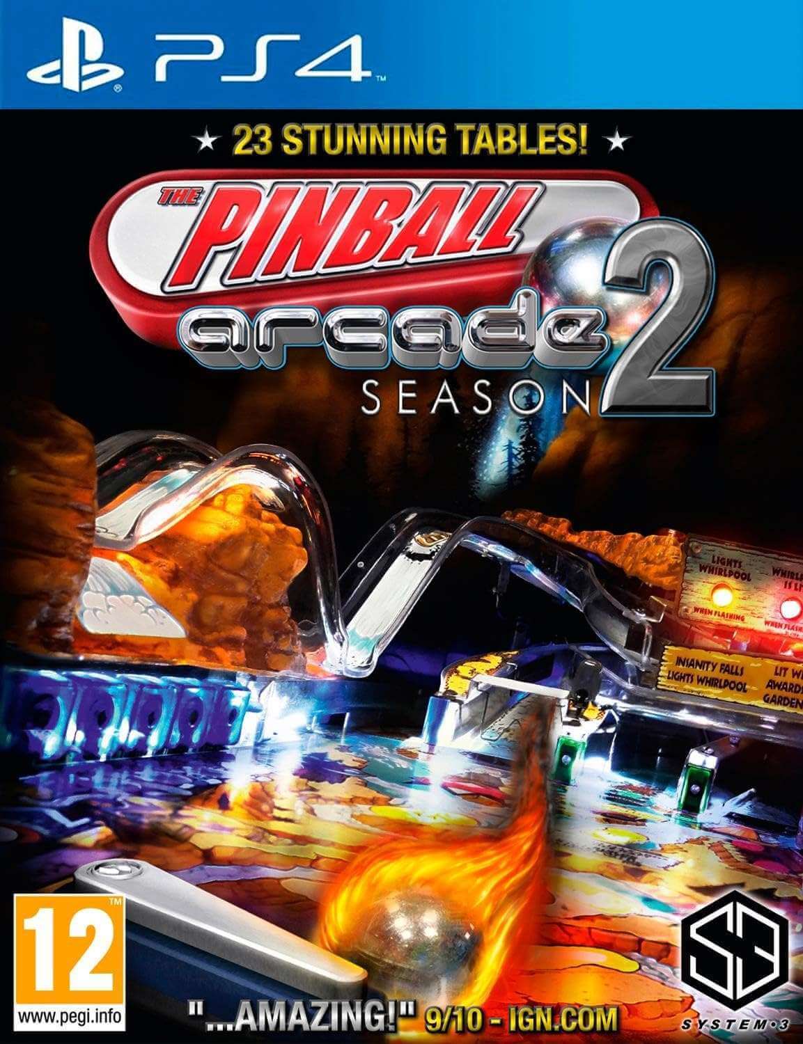 GameRaid Video Game Pinball Arcade Season 2 PS4