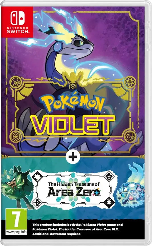GameRaid Video Game Pokemon Violet + The Hidden Treasure of Area Zero Nintendo Switch