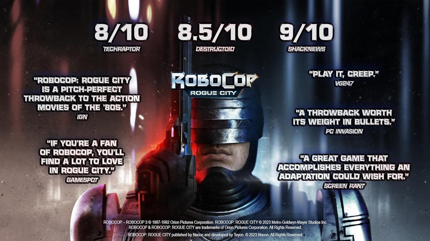 GameRaid Video Game RoboCop Rogue City PS5