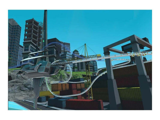 GameRaid Video Game Roller Coaster Tycoon Joyride PS4