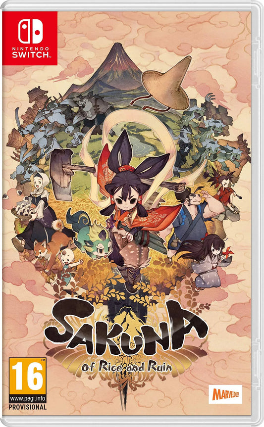 GameRaid Video Game Sakuna: Of Rice and Ruin Nintendo Switch
