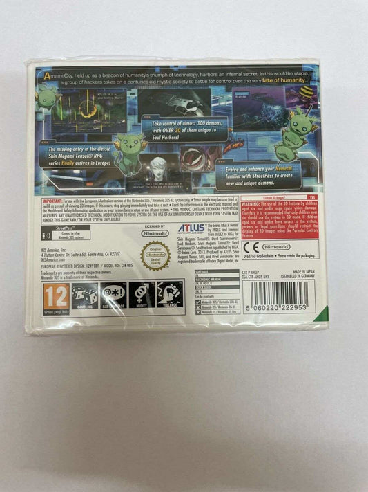 GameRaid Video Game Shin Megami Tensei Devil Summoner Soul Hackers PAL Nintendo Atlus SMT 3DS