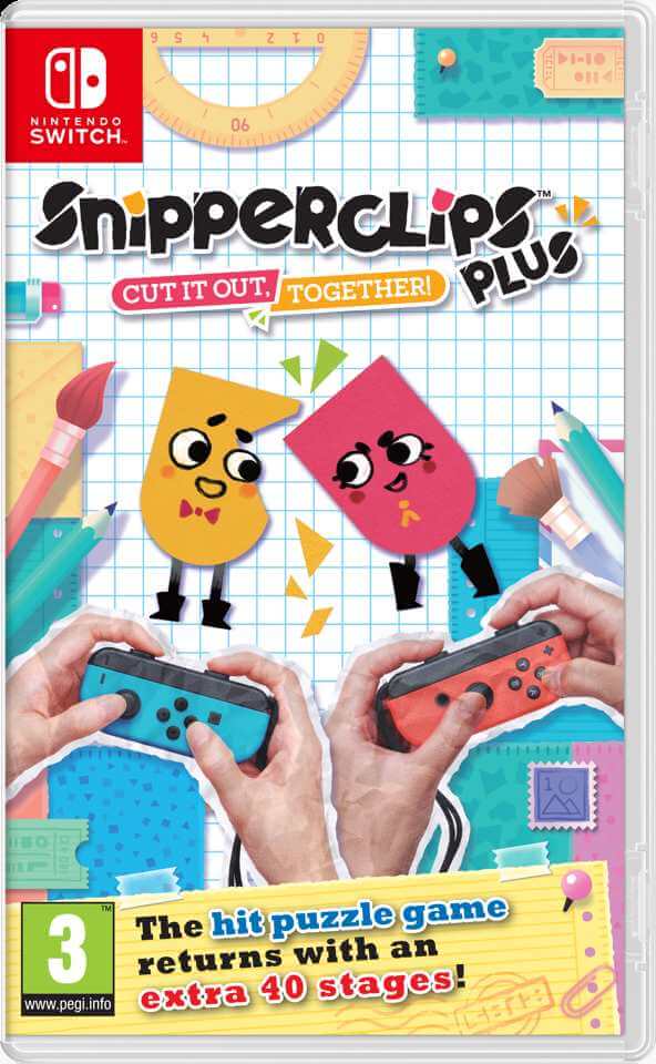 GameRaid Video Game Snipper Clips Plus: Cut it out Together! (Nintendo Switch)