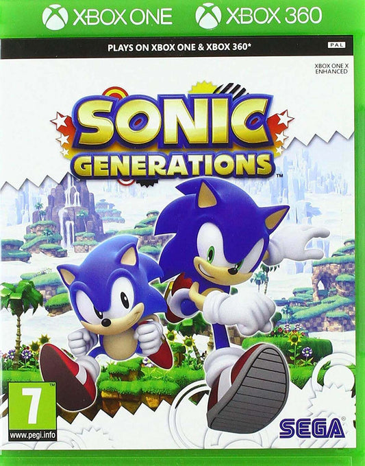 GameRaid Video Game Sonic Generations Classics Xbox 360
