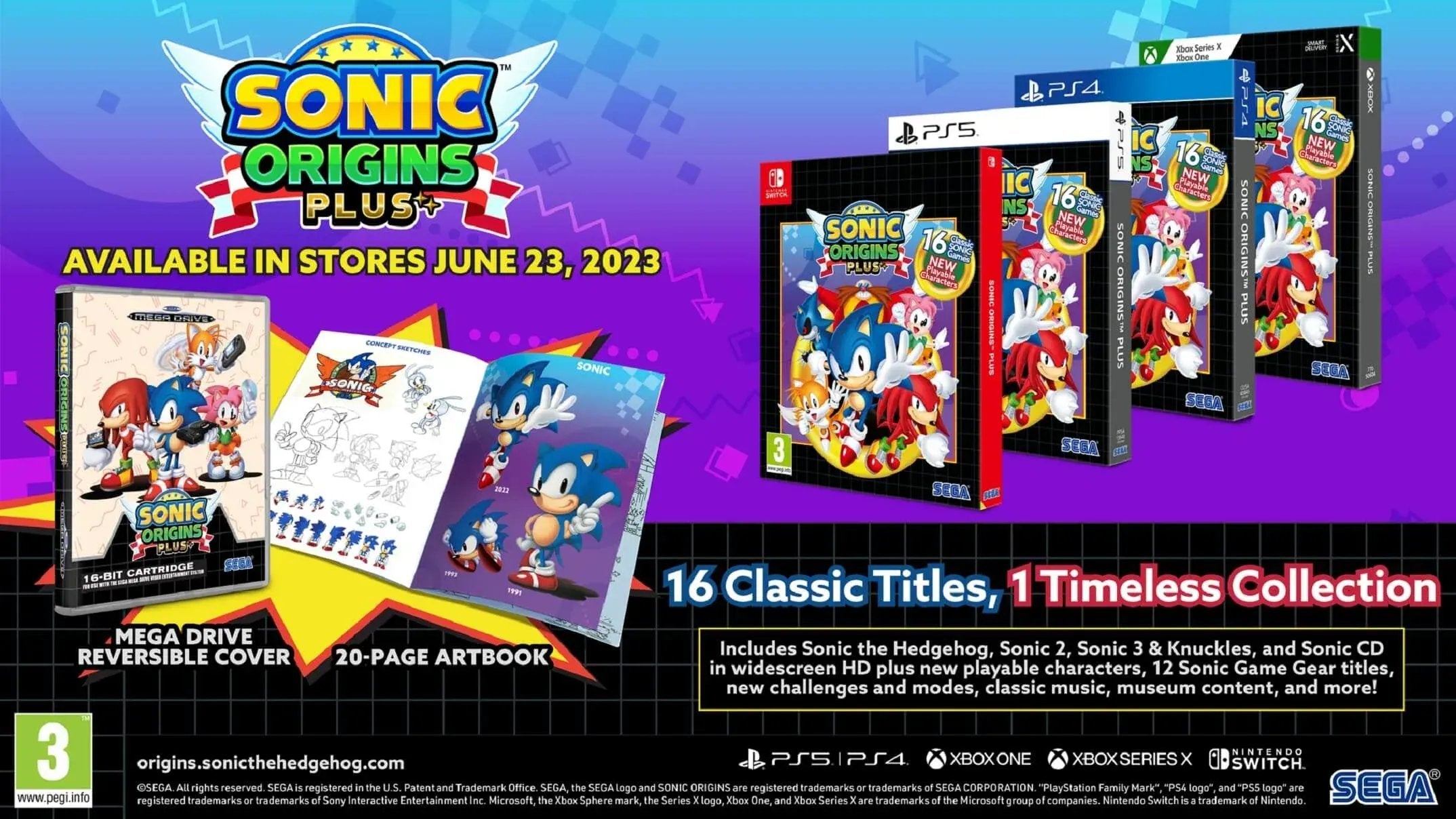 GameRaid Video Game Sonic Origins Plus PS5