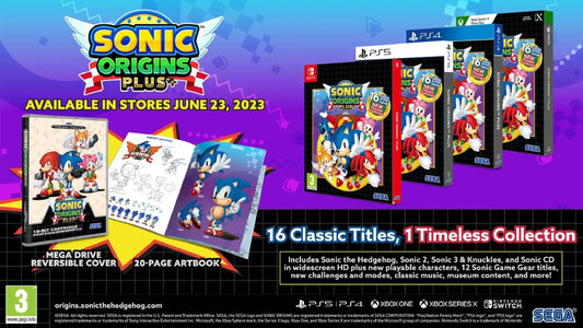 GameRaid Video Game Sonic Origins Plus PS5