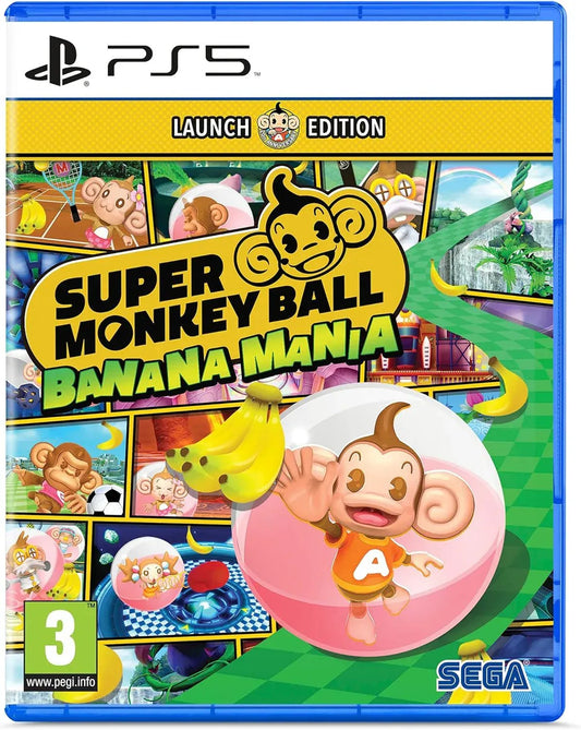 GameRaid Video Game Super Monkey Ball Banana Mania Launch Edition - PlayStation 5