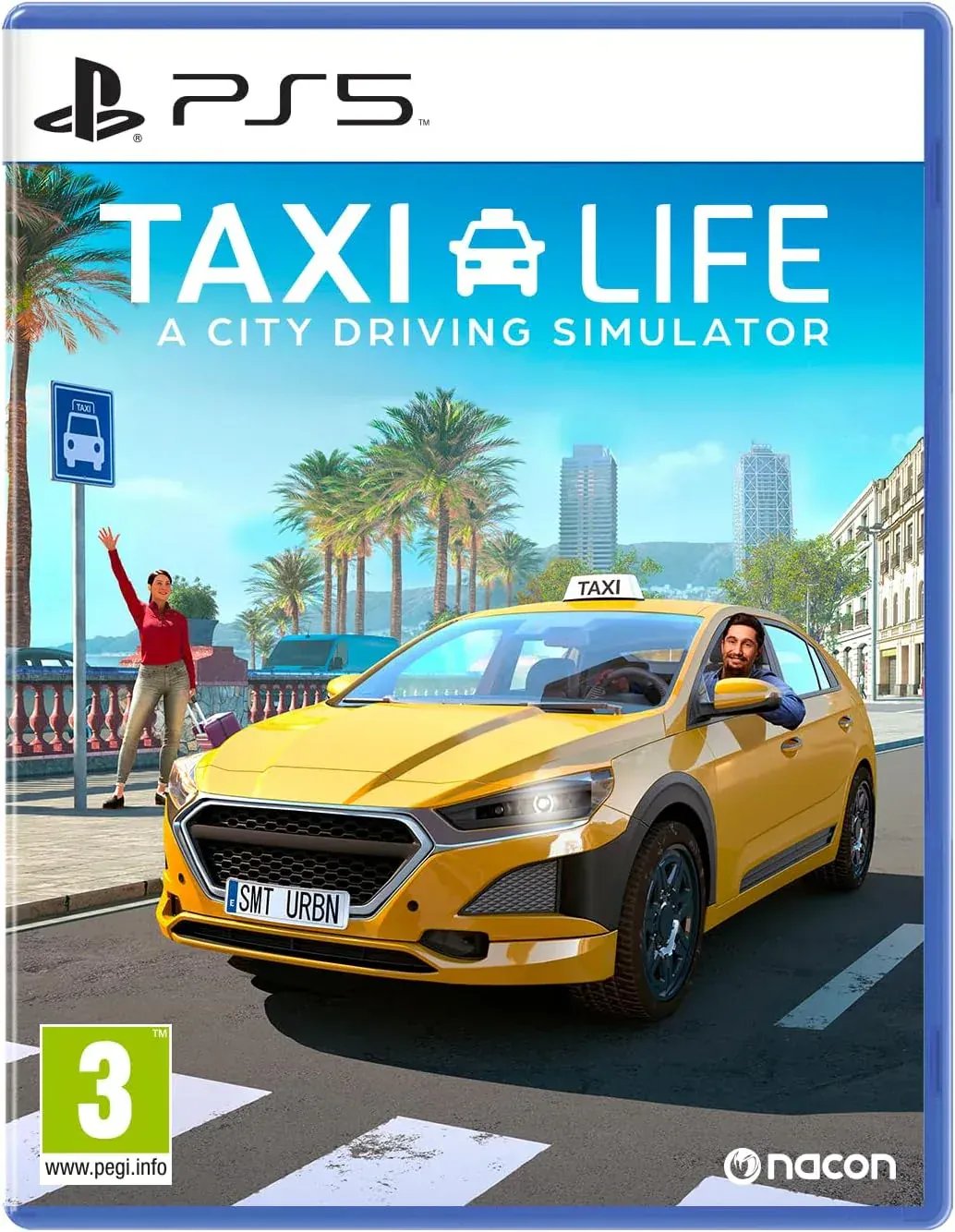 GameRaid Video Game Taxi Life A City Driving Simulator (PS5)