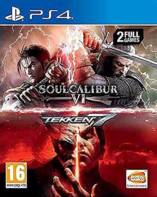 GameRaid Video Game Tekken 7 & SOUL Calibur VI Double Pack PS4