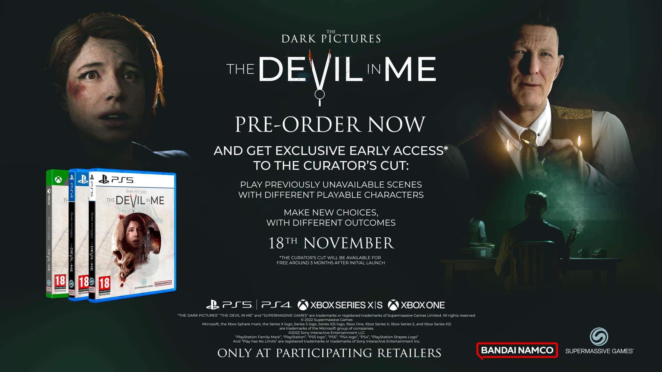 GameRaid Video Game The Dark Pictures Anthology: The Devil In Me PS5